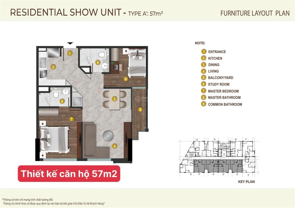 Căn 2pn 57m2 full nội thất cả đồ rời view hồ thành công sẵn sổ đỏ.  0932 216 ***