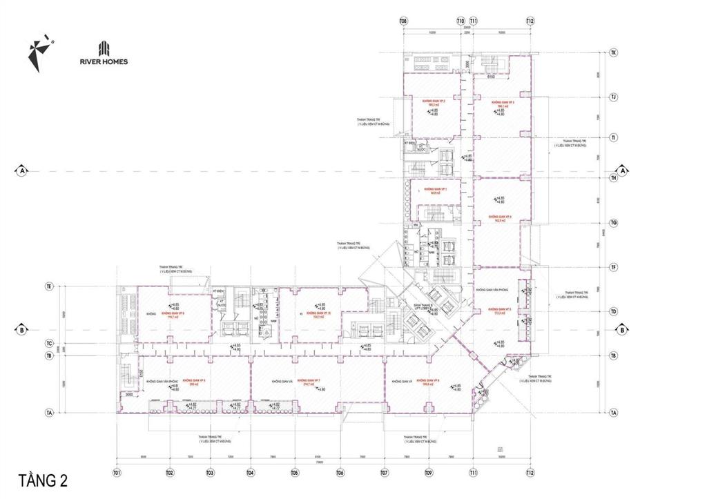 Sàn văn phòng mipec tố hữu đa dạng diện tích, vốn đầu tư chỉ từ 3 tỷ khai thác cho thuê cao