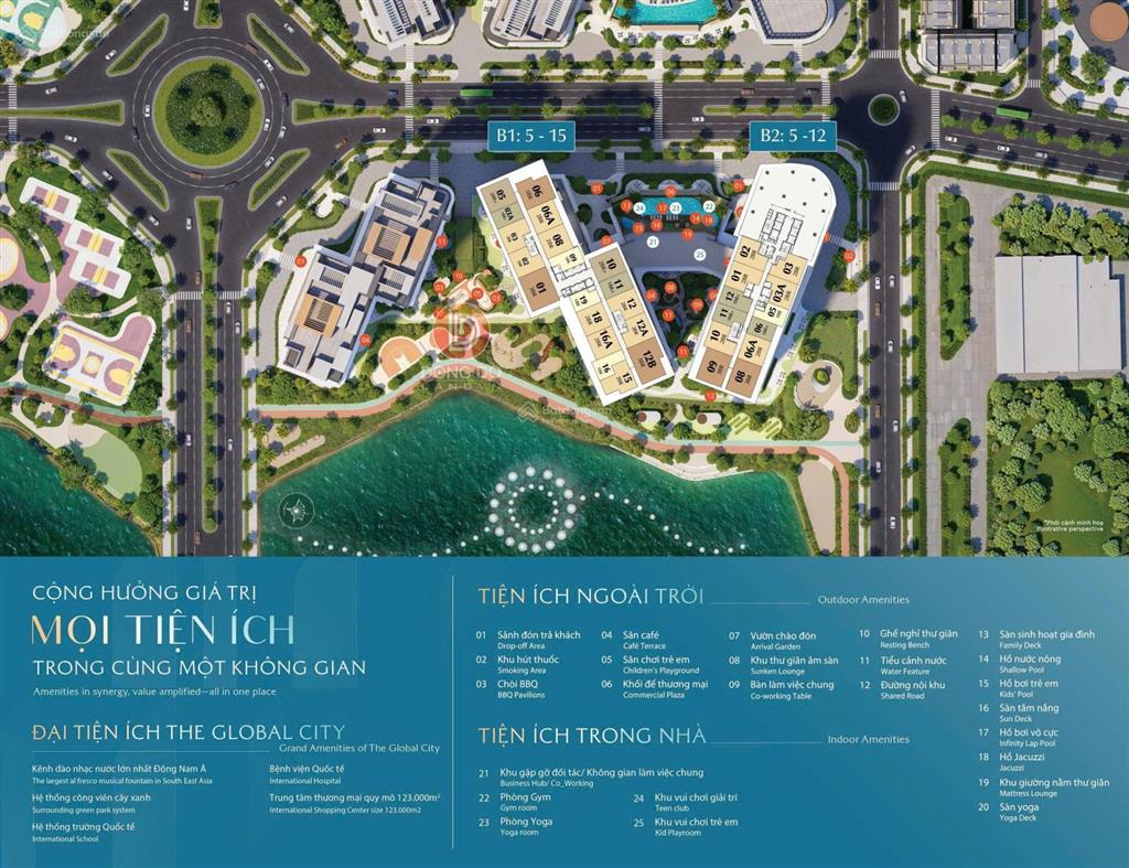 Giỏ hàng độc quyền nexus zone  view nhạc nước siêu đẹp tại masteri cosmo centralcăn hộ 2br