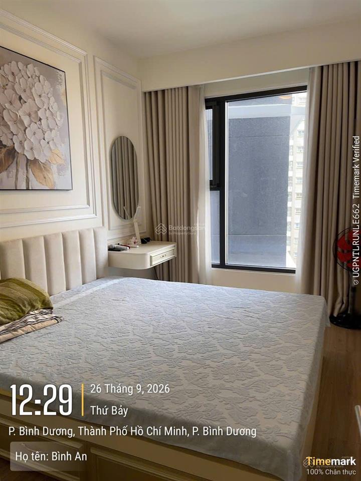 Cho thuê the glory tòa s 63m2 2pn 2wc giá sốc 15 triệu tp mới bd