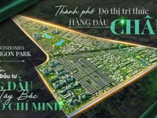 Vinhomes sài gòn park hóc môn  tâm điểm đầu tư mới cửa ngõ tây bắc