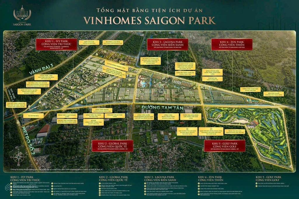Booking ngay nhà phố liền kề vinhomes saigon park quỹ căn đẹp, chính sách hấp dẫn