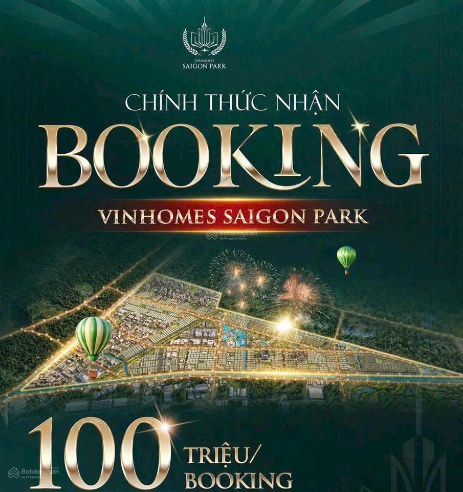 Booking ngay nhà phố liền kề vinhomes saigon park quỹ căn đẹp, chính sách hấp dẫn