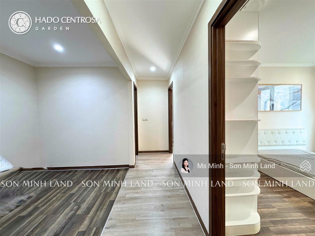 Bán căn góc 2pn + 1đn (96,1m2) tầng thấpview nội khu công viên,sẵn sổ hồng tại hà đô.sơn minh land