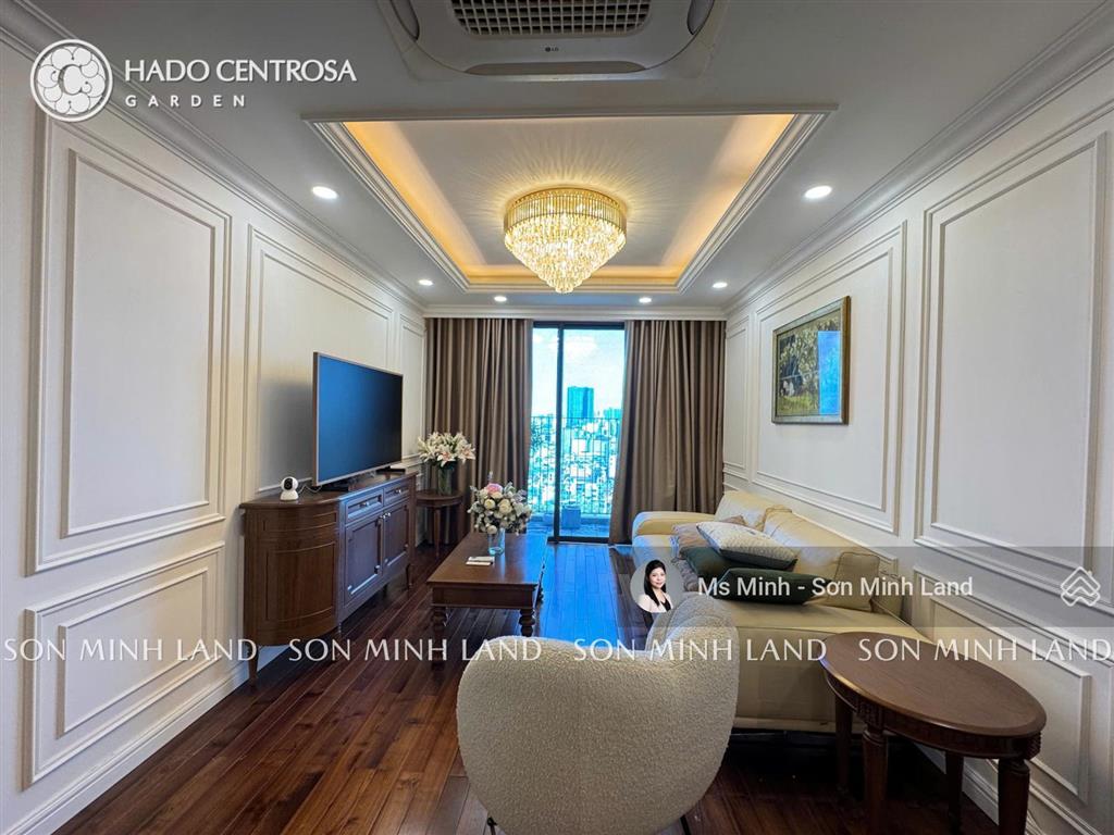 Cho thuê căn 3pn+ (139m2) nội thất cao cấp  view thoáng hồ bơi tại hà đô centrosa. sơn minh land