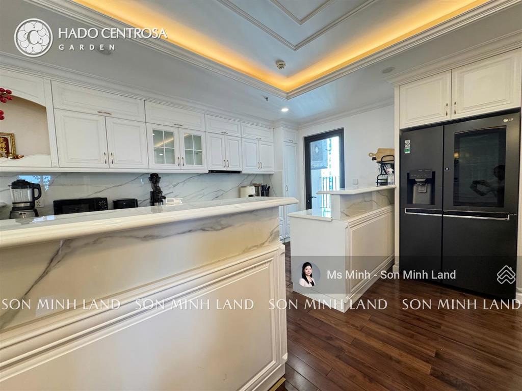 Cho thuê căn 3pn+ (139m2) nội thất cao cấp  view thoáng hồ bơi tại hà đô centrosa. sơn minh land