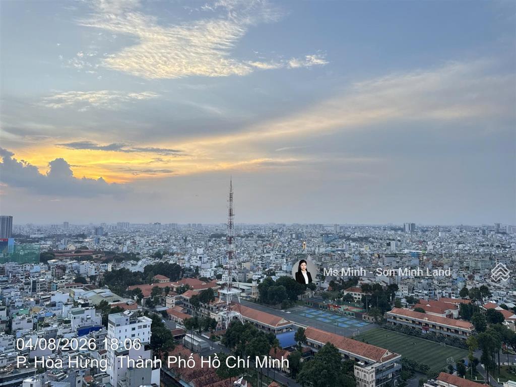 Chuyển nhượng căn 2pn + đn (96,3m2) nt cao cấp  view thoáng đẹp tại hà đô centrosa. sơn minh land