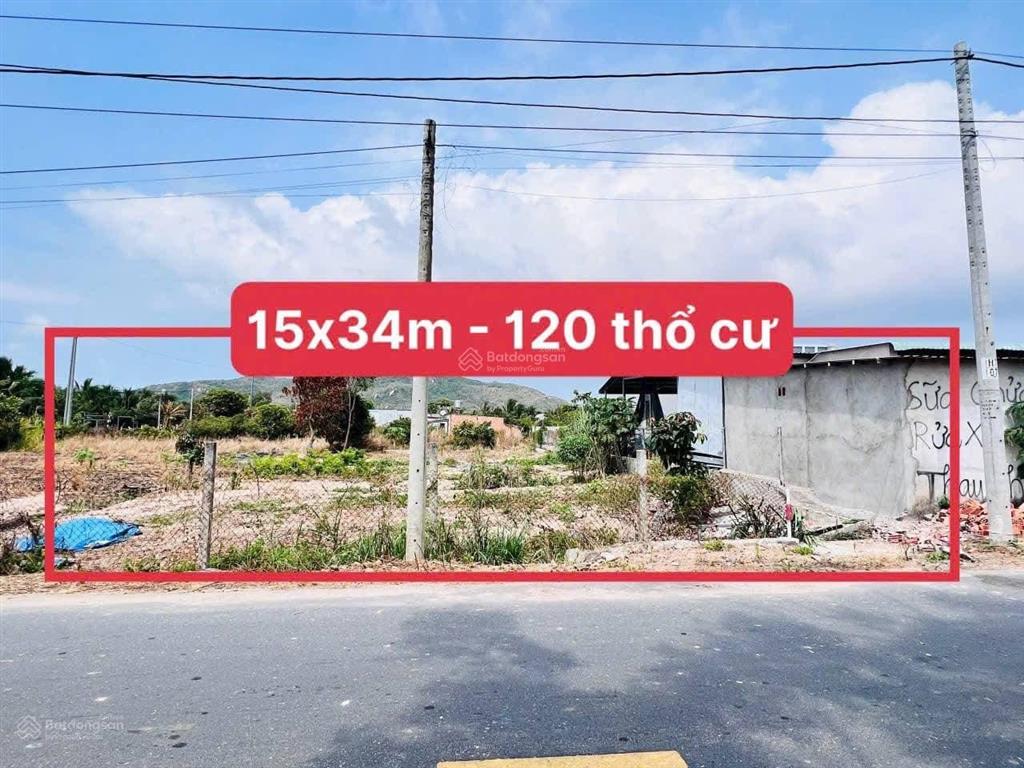 522m² đất ở 120m² mặt tiền ngang 15m, sâu 35m, đất thị trấn phước hải  biển phước hải  brvt