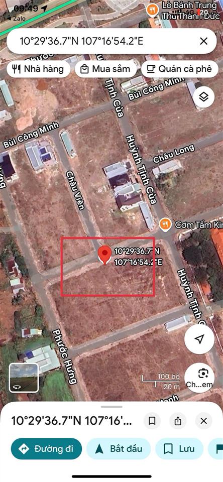Hàng hot! đầu tư sinh lời. 128m2 full thổ cư đất tái định cư thị trấn đất đỏ. chỉ 1,1 tỷ
