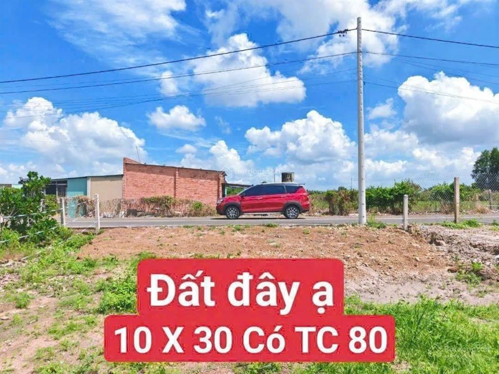 Lô đẹp 317m2. sẵn thổ cư 80m2 gần kcn đất đỏ giá 1,29 tỷ