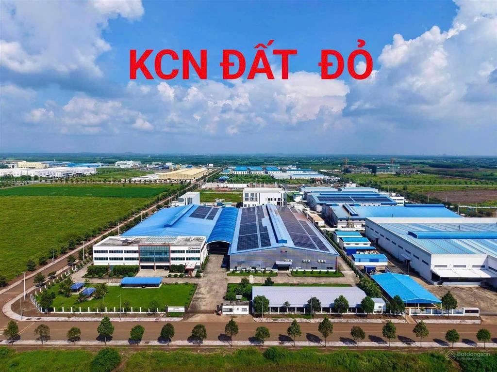 Đất xây trọ  1008m2, mặt tiền đường nhựa tim vàng  gần cổng sau kcn đất đỏ
