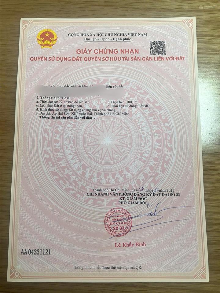 Tổng hợp đất tđc phước hải full thổ cư gần quảng trường bãi tắm, cách biển 500 đến 800m, 2 đến 5 tỷ