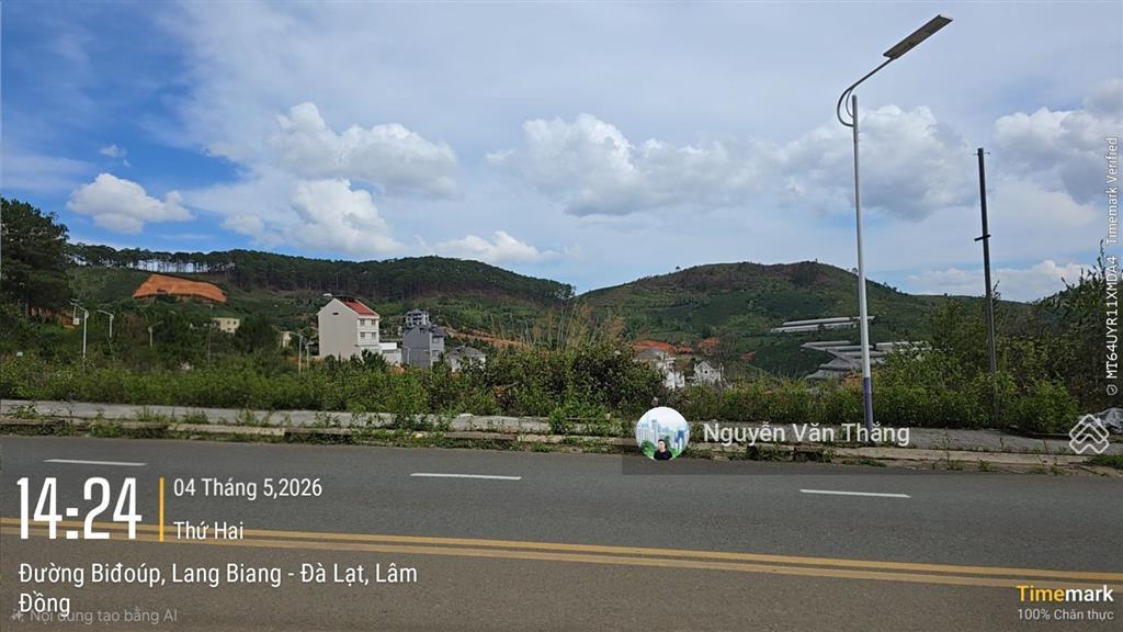 Đất vip mặt đường bi đoúp (tl79) view đồi thông, view hồ kđt vạn xuân đà lạt
