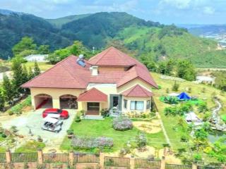 Biệt phủ nghỉ dưỡng vip ngoại ô đà lạt  vị trí đồi cao view triệu đô  1ha  40tỷ