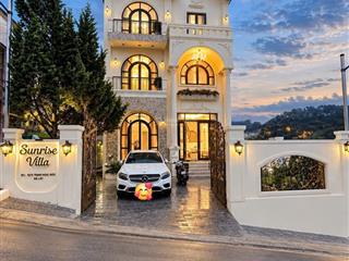 Villa sân vườn view thoáng đẹp  trịnh hoài đức, đà lạt  226m2  13,5 tỷ