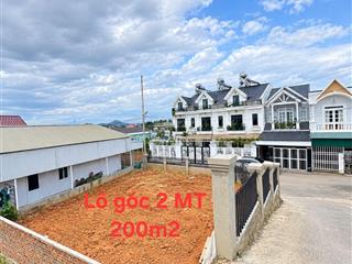 Ngộp! 8,5 tỷ = 6,5tỷ | 200m2| lô góc 2 mặt tiền đồi bạch đằng, p.6, đà lạt.