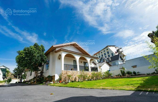 742m2 | ngang 17m | 60 tỷ | villa mặt tiền đường yersin đà lạt | cách hồ xuân hương 650m