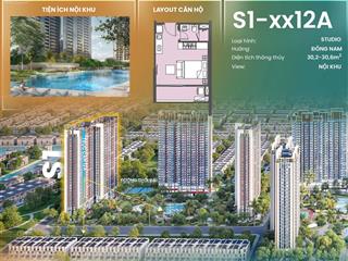 1 căn sutudio thích hợp để đầu tư giá siêu tốt từ cđt