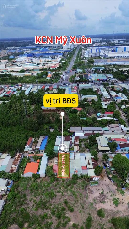 275m2 thổ cư 40m2 giá 2,85 tỷ vị trí đất phú mỹ, đường thông quy hoạch đất ở xây trọ ok