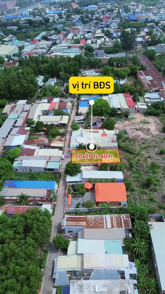 275m2 thổ cư 40m2 giá 2,85 tỷ vị trí đất phú mỹ, đường thông quy hoạch đất ở xây trọ ok