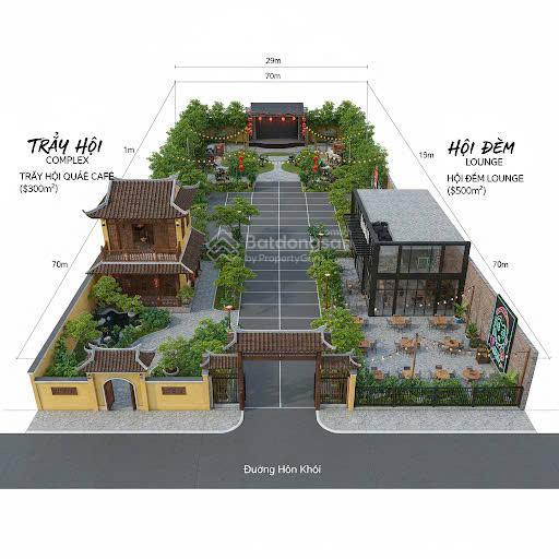 Đất 2253 m2 đường hòn khói, p. ninh hải xd siêu thị, coffee house + bungalow sườn đồi cssk