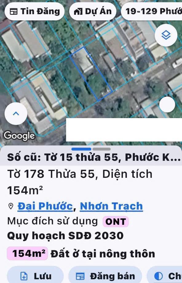 Bán lô đất tái định cư tại phước khánh. full thổ cư, sổ đỏ sẵn sàng, phong thủy tốt, giá đầu tư