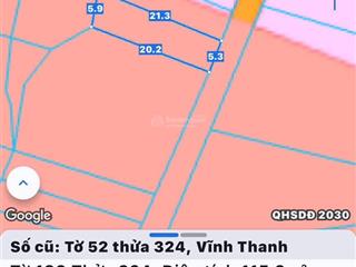 Bán đất vĩnh thanh, nhơn trạch. vị trí một xẹt hùng vương, full thổ cư, giá tốt, sổ sẵn, gd ngay