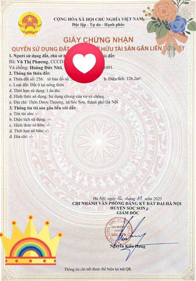 Bán đất tại tiên dược, 95 triệu, 126m2, chính chủ hot!