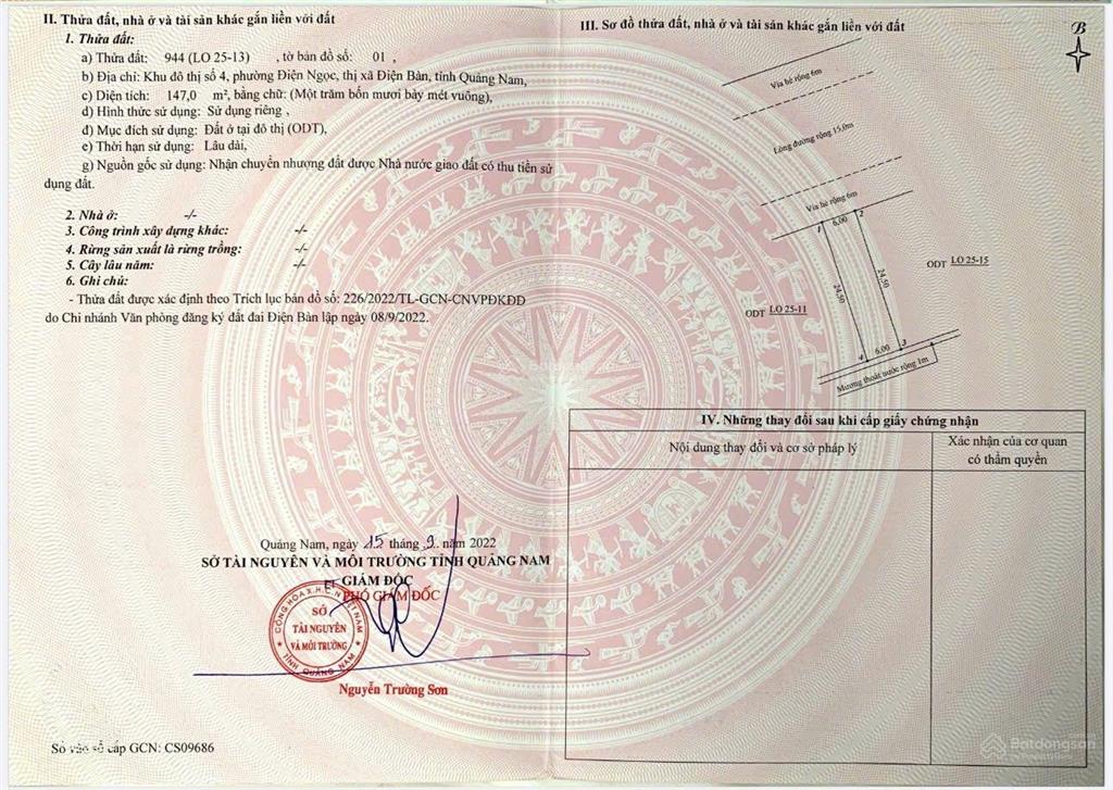 Bán cặp đường nguyễn gia thiều giá đầu tư ngay đại học phan chu trinh