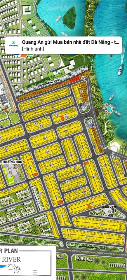 Bán gấp 171, 5m2 lô đất sạch đường 10,5m khu đô thị số 4 thông fpt .