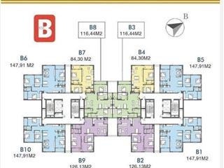 Bán nhanh căn 3 thoáng udic west lake, 2pn 2wc, sổ đỏ, 8,x tỷ