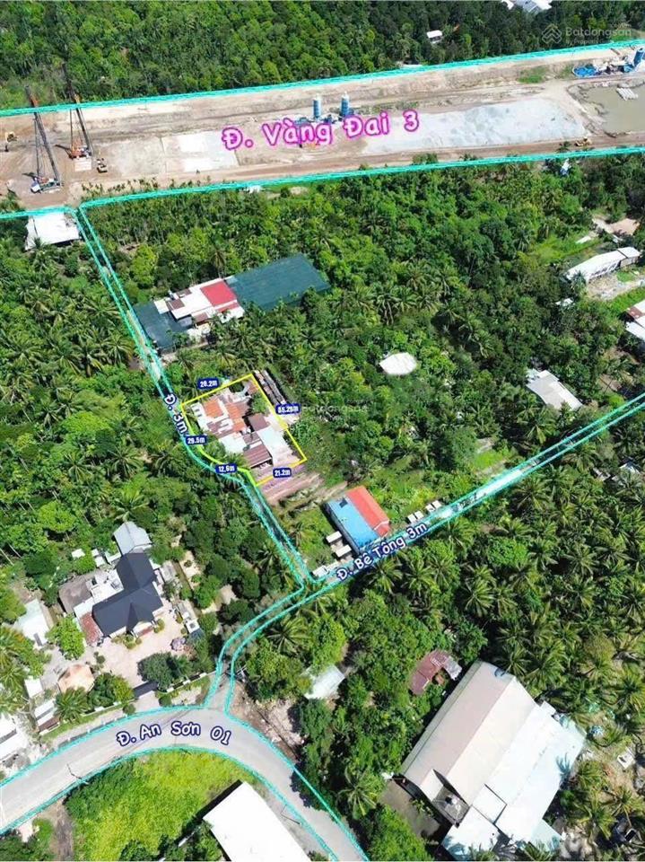 Bán 1000m2 đất sân vườn cách vành đai iii 300m, ngay an sơn 1, thuận an