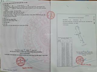 Bán 5338m2 cln quy hoạch 100/% thổ cư mặt tiền tỉnh lộ 3 nha trang