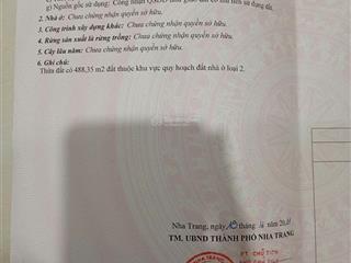 Bán lô đất đẹp vĩnh trung  nha trang (gần mega maket)