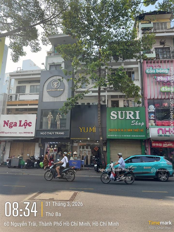 Mt kinh doanh nguyễn trãi q5  khu phố thời trang, nhà 5 tầng lầu  giá chỉ 16.5 tỷ