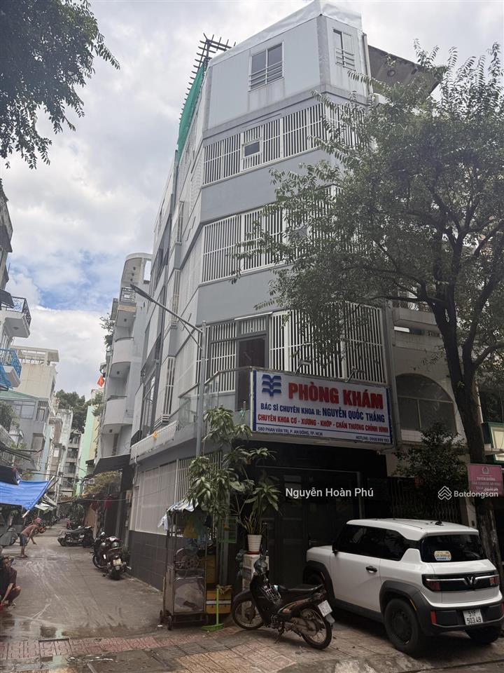 Góc 2mt đường phan văn trị quận 5 nhà 5 tầng lầu hđt 50tr/ tháng. giá chỉ nhỉnh 14 tỷ