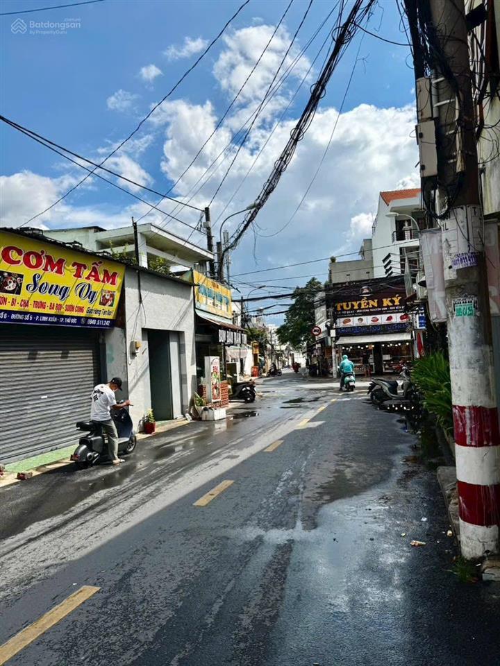 Nhà mt đường 5, linh trung 3, 7 x 18m nhà 1t, 1 lâu