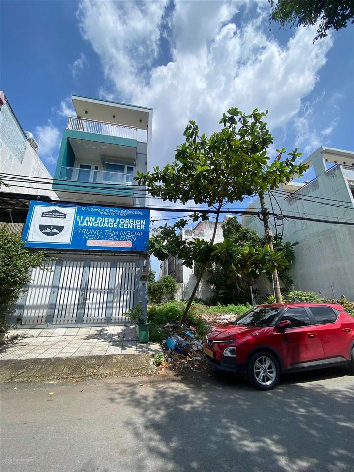 Nền đất mặt tiền đẹp cách nguyễn duy trinh 50m kdc đông thủ thiêm q2