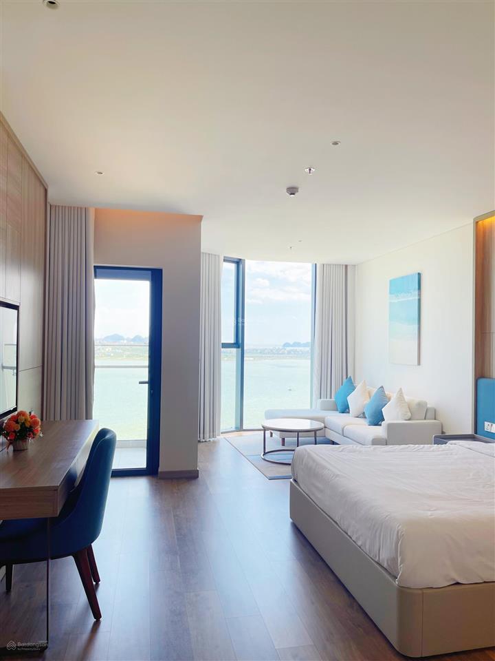 Cho thuê dài hạn căn hộ a la carte hạ long 1pn, full nội thất, view biển/view phố