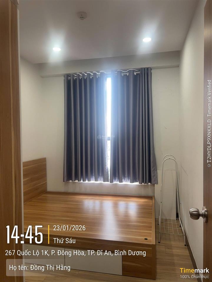 Căn hộ chung cư bcons plaza căn góc, full nội thất