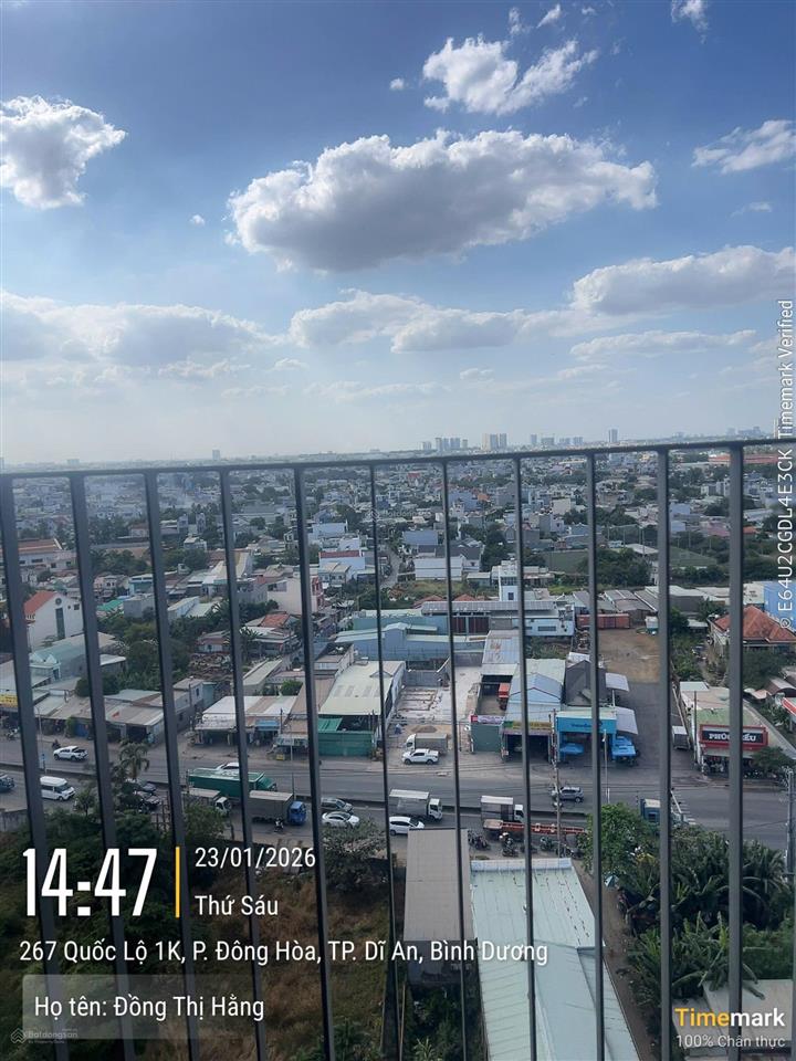 Căn hộ chung cư bcons plaza căn góc, full nội thất