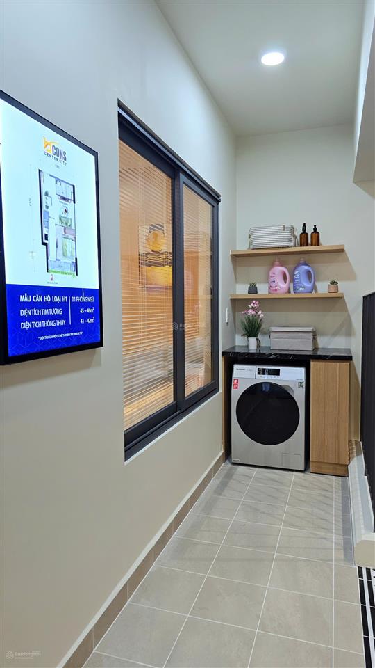 Chỉ 5% (~145 triệu) ký hđ sở hữu ngay chung cư bcons center city 2pn 55m²