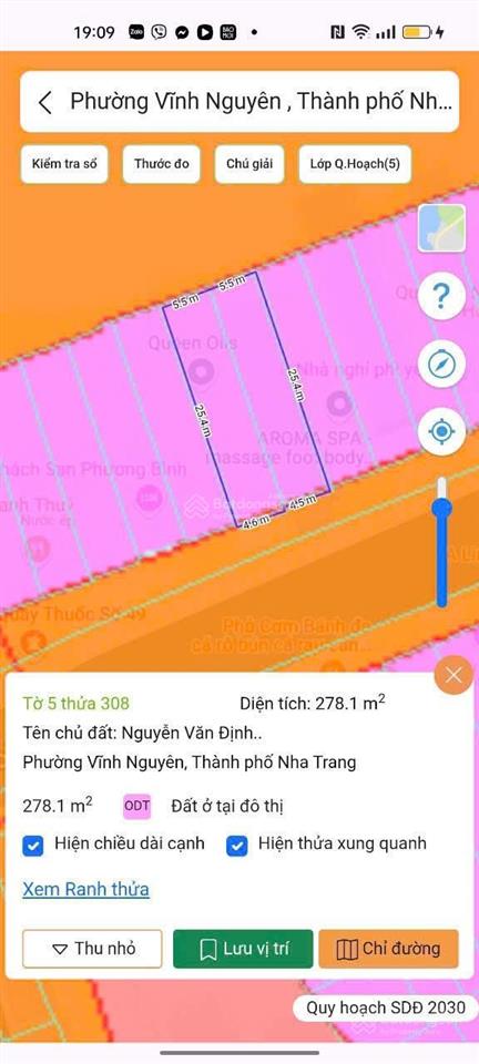 Chỉ 49,5 tỷ sở hữu 278,1m2 ngang 11m. mặt đường hoàng diệu. gần biển trần phú nha trang. tặng nhà
