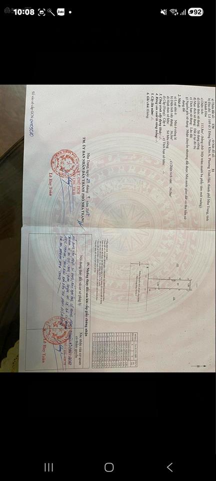 Chỉ 25.8tỷ sở hữu 205.2m2 ngang 9m mặt đường phạm ngọc thạch gần biển. vĩnh hải. bắc nha trang