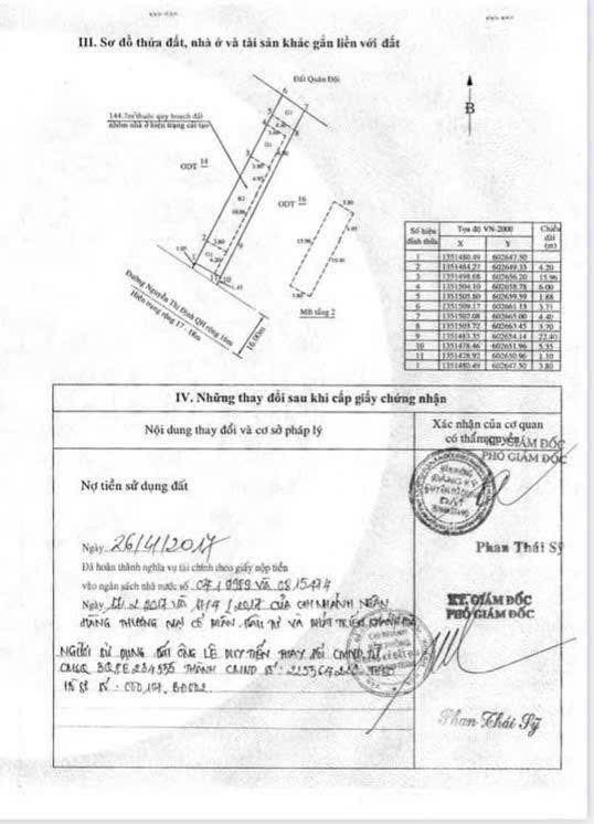 Chỉ 14,6 tỷ sở hữu 144,7m2 sẵn nhà 2 tầng mặt tiền đường nguyễn thị định gần vòng xoay hoàng diệu