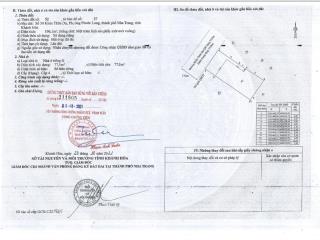 Bán đất tặng nhà c4 106,1m2 ngang 6,51m chỉ 12 tỷ.đường khúc thừa dụ gần nguyễn thị định.nha trang