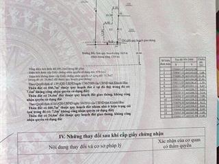 Đất đẹp gần biển 660m2 ngang 15m chỉ 130tr/m2. mặt tiền đường bắc sơn vĩnh hải nha trang