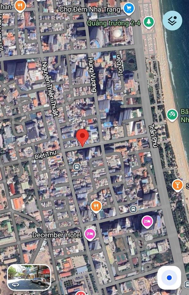 Bán nhà 3 tầng góc 2 mặt đường biệt thự 87,1m2 chỉ 52 tỷ. đang có dòng tiền 90tr/th. nha trang