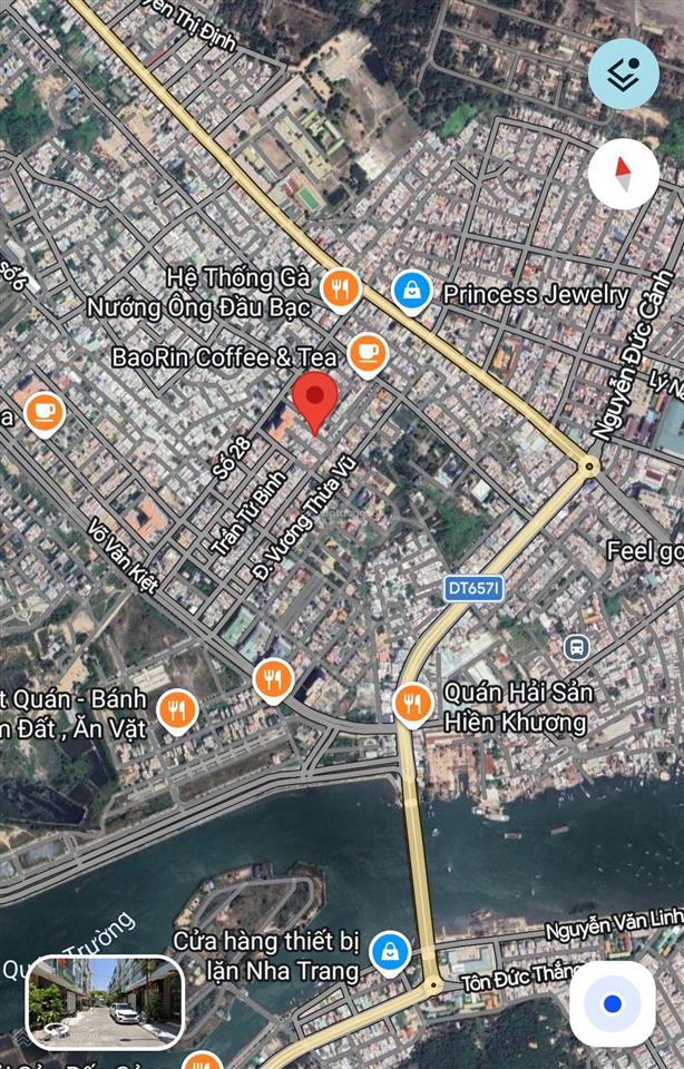 Chỉ 7,2 tỷ sở hữu nhà 4 tầng 60,6m2 tđc phướng long. gần đường số 28 nha trang. đang cho thuê 8,5tr