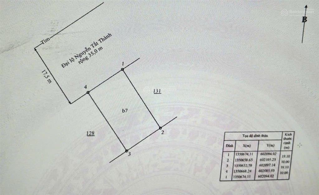 Bán tòa căn hộ 7 tầng 40 phòng 191m2 ngang 10m chỉ 19,5 tỷ. đường nguyễn tất thành. phước long